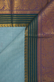 Sky Blue Kanchi Cotton Saree - SRSBKCS1285
