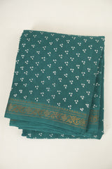 Rama Green Sungudi Cotton Saree - SRRGSCS267
