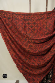 Red HBP Modal Silk Saree - SRBMSS563