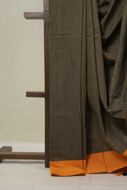 Light Brown Cotton Ilkal Saree - SRLBCIS969
