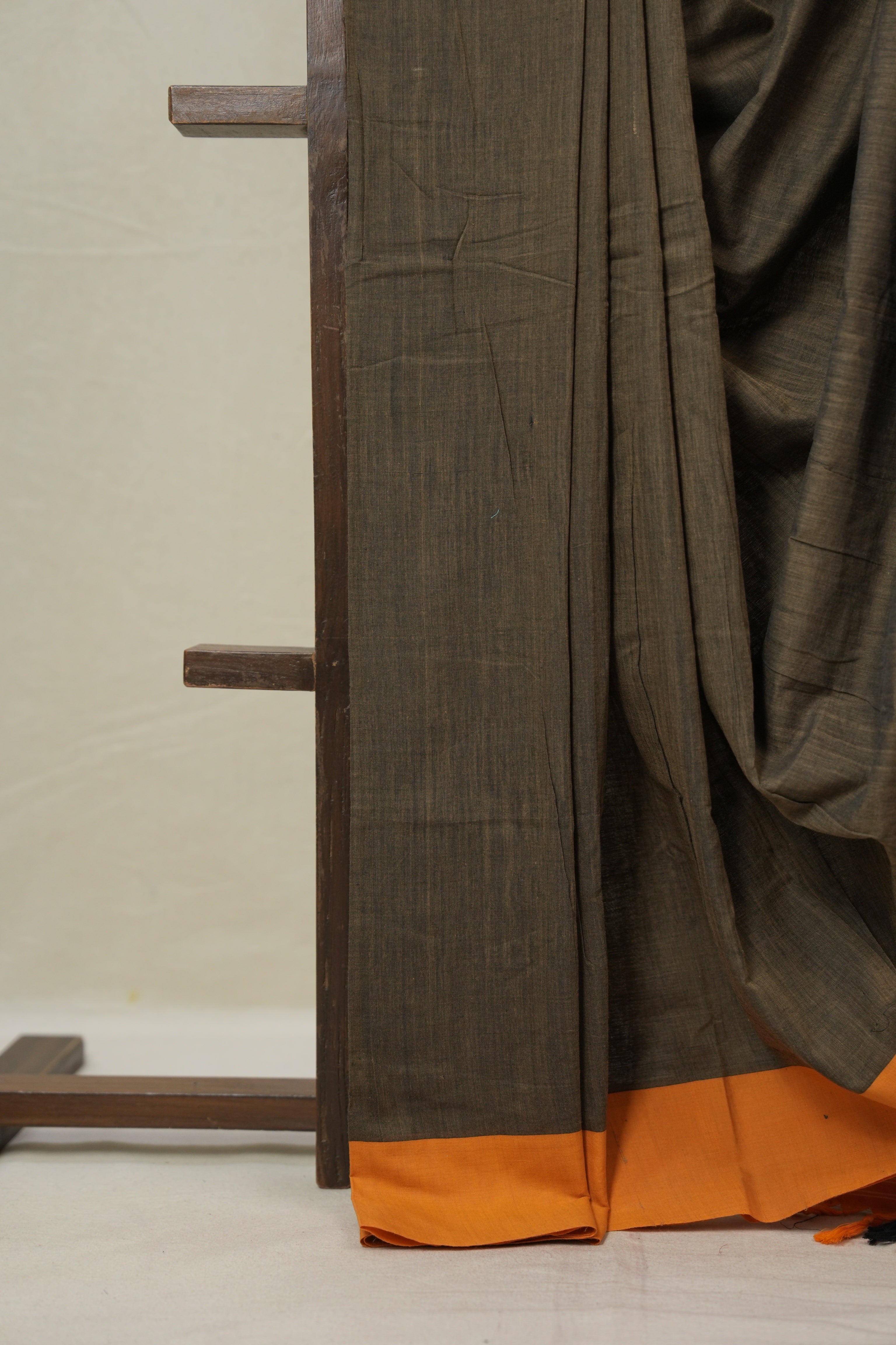 Light Brown Cotton Ilkal Saree - SRLBCIS969