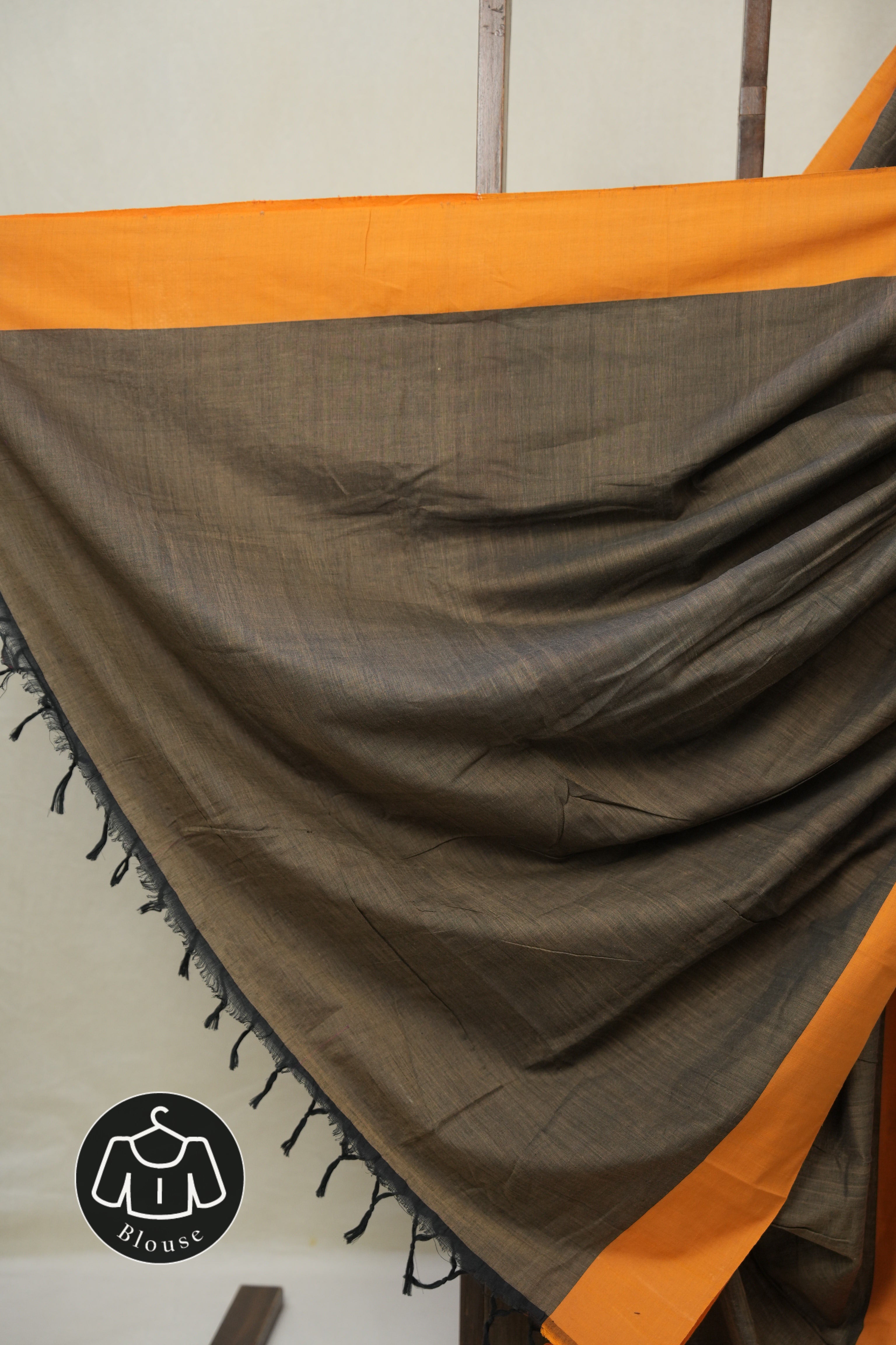 Light Brown Cotton Ilkal Saree - SRLBCIS969