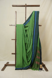 Green Cotton Ilkal Saree - SRGCIS975