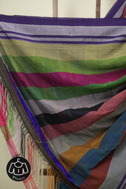 Multicolour Cotton Ilkal Saree - SRMCIS1017