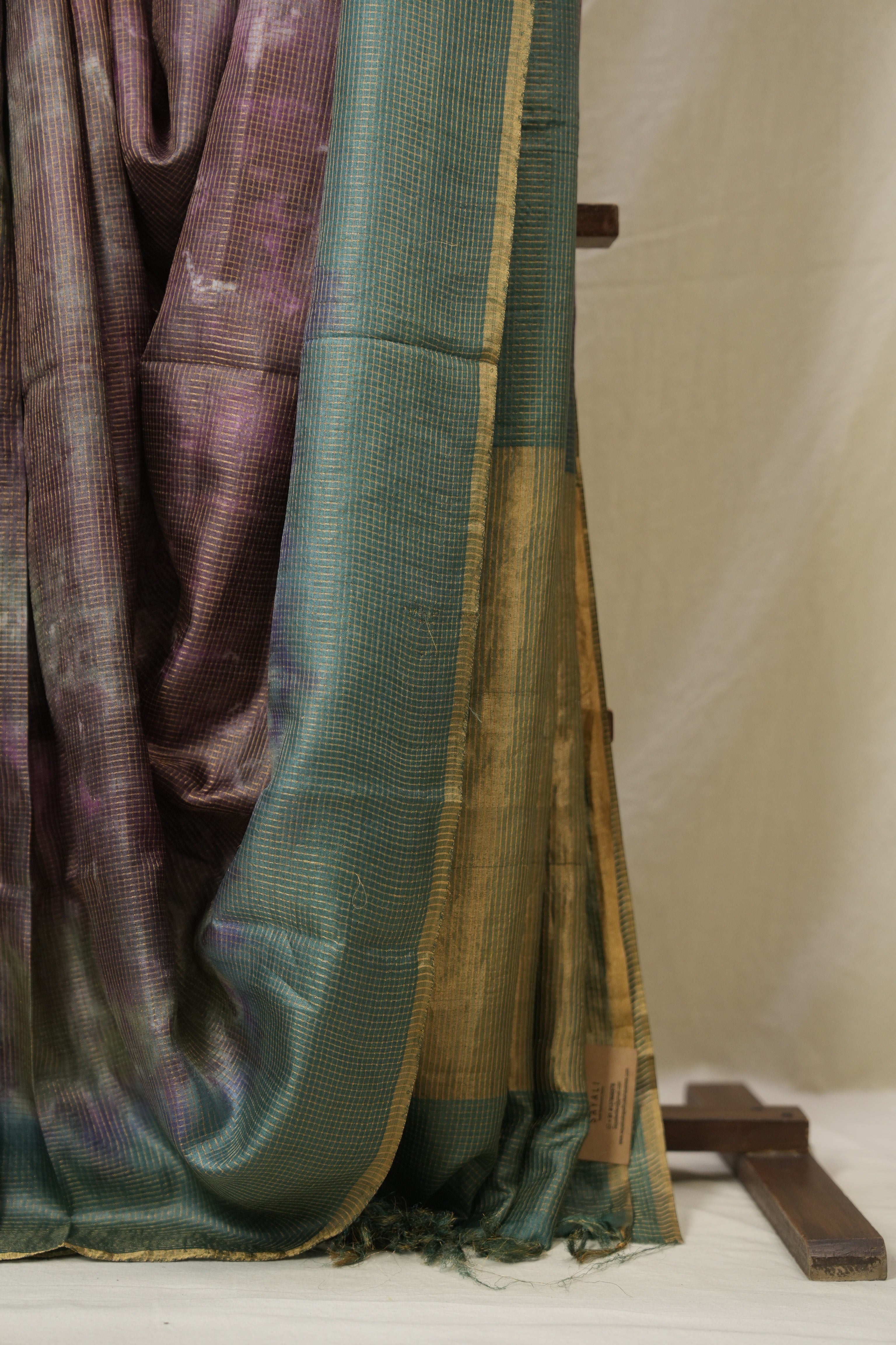 Green Multicolor Tussar Silk Saree - SRGMTSS1756