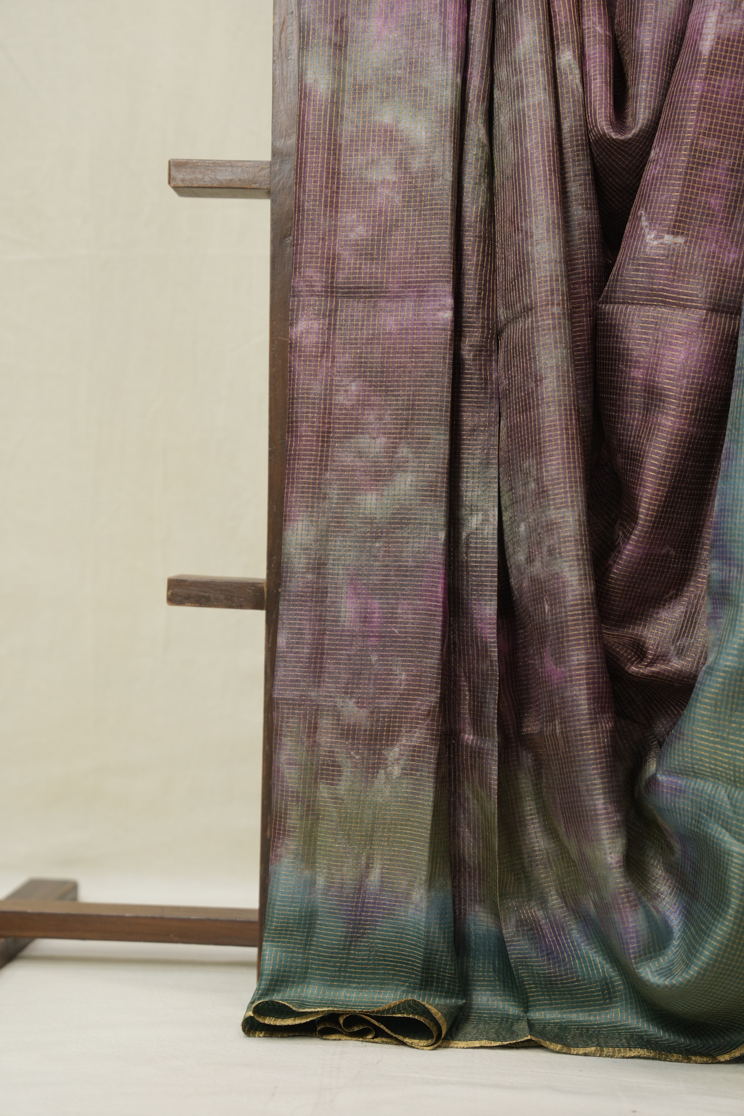 Green Multicolor Tussar Silk Saree - SRGMTSS1756