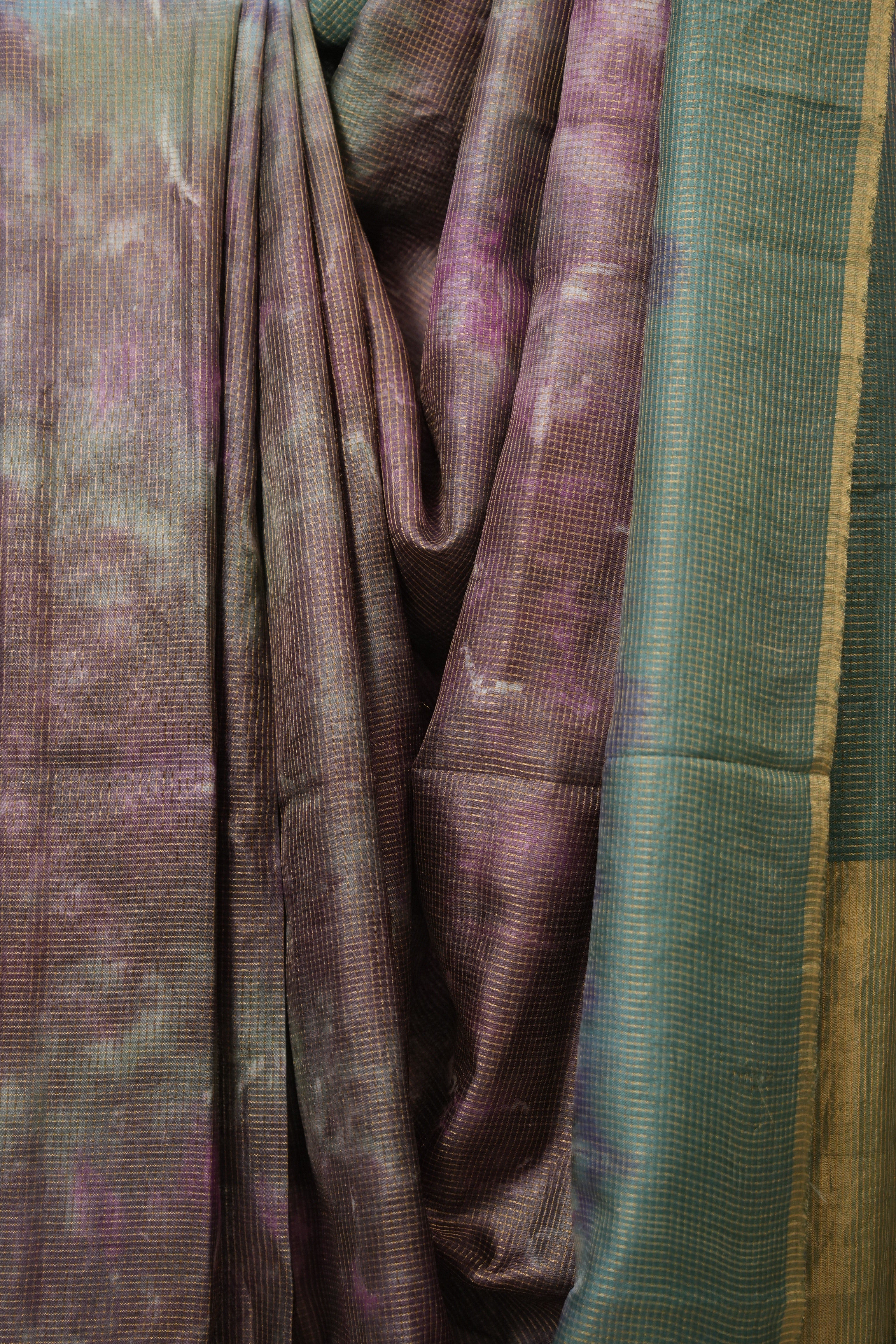 Green Multicolor Tussar Silk Saree - SRGMTSS1756