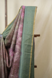 Green Multicolor Tussar Silk Saree - SRGMTSS1756