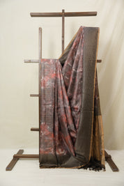 Multicolor Tussar Silk Saree - SRMTSS1755