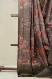 Multicolor Tussar Silk Saree - SRMTSS1755