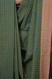 Green Cotton Ilkal Saree - SRGCIS979