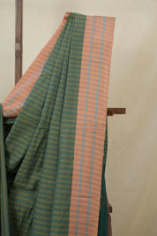 Green Cotton Ilkal Saree - SRGCIS979