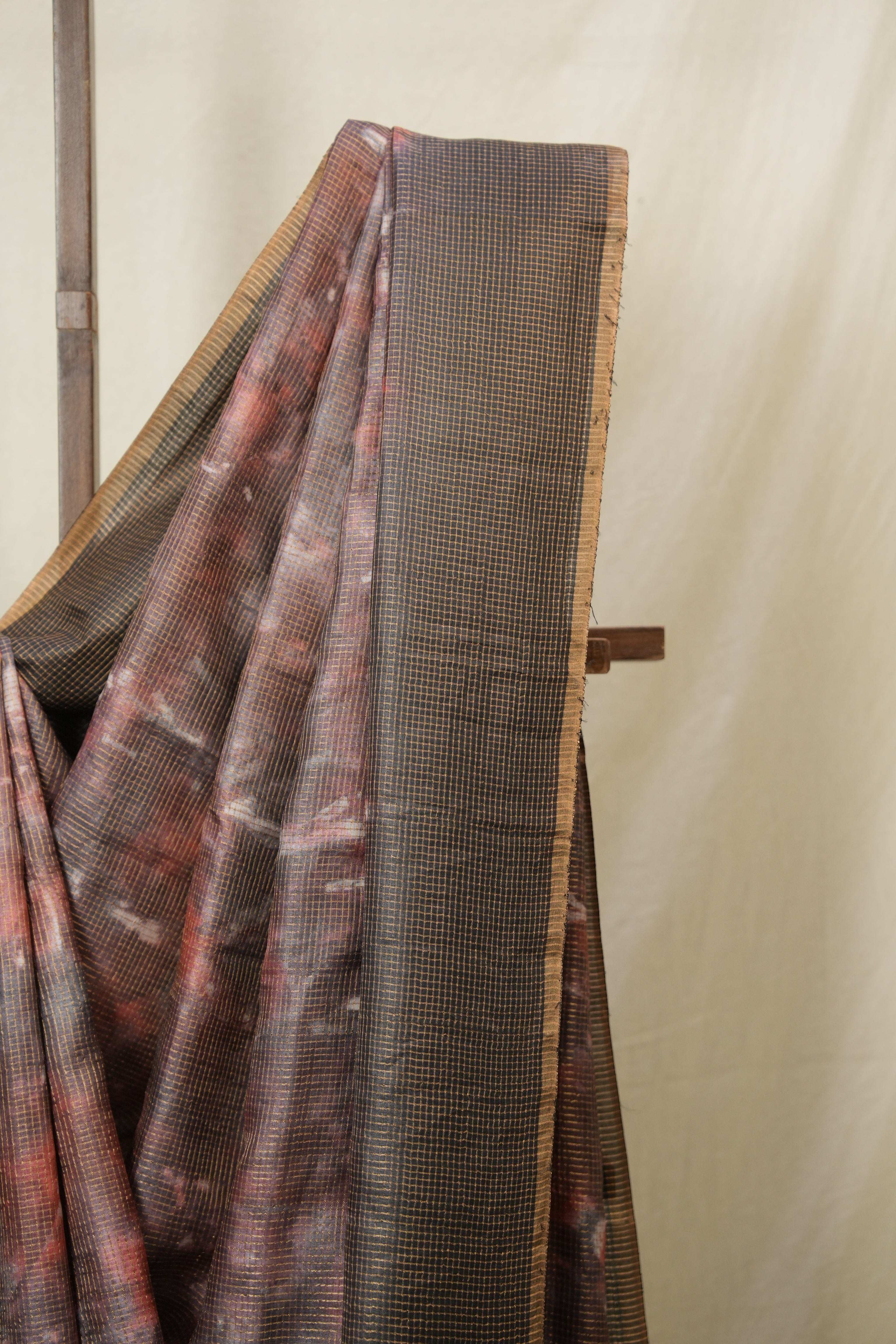 Multicolor Tussar Silk Saree - SRMTSS1755