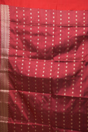 Black Banarasi Silk Saree - SRBBSS990