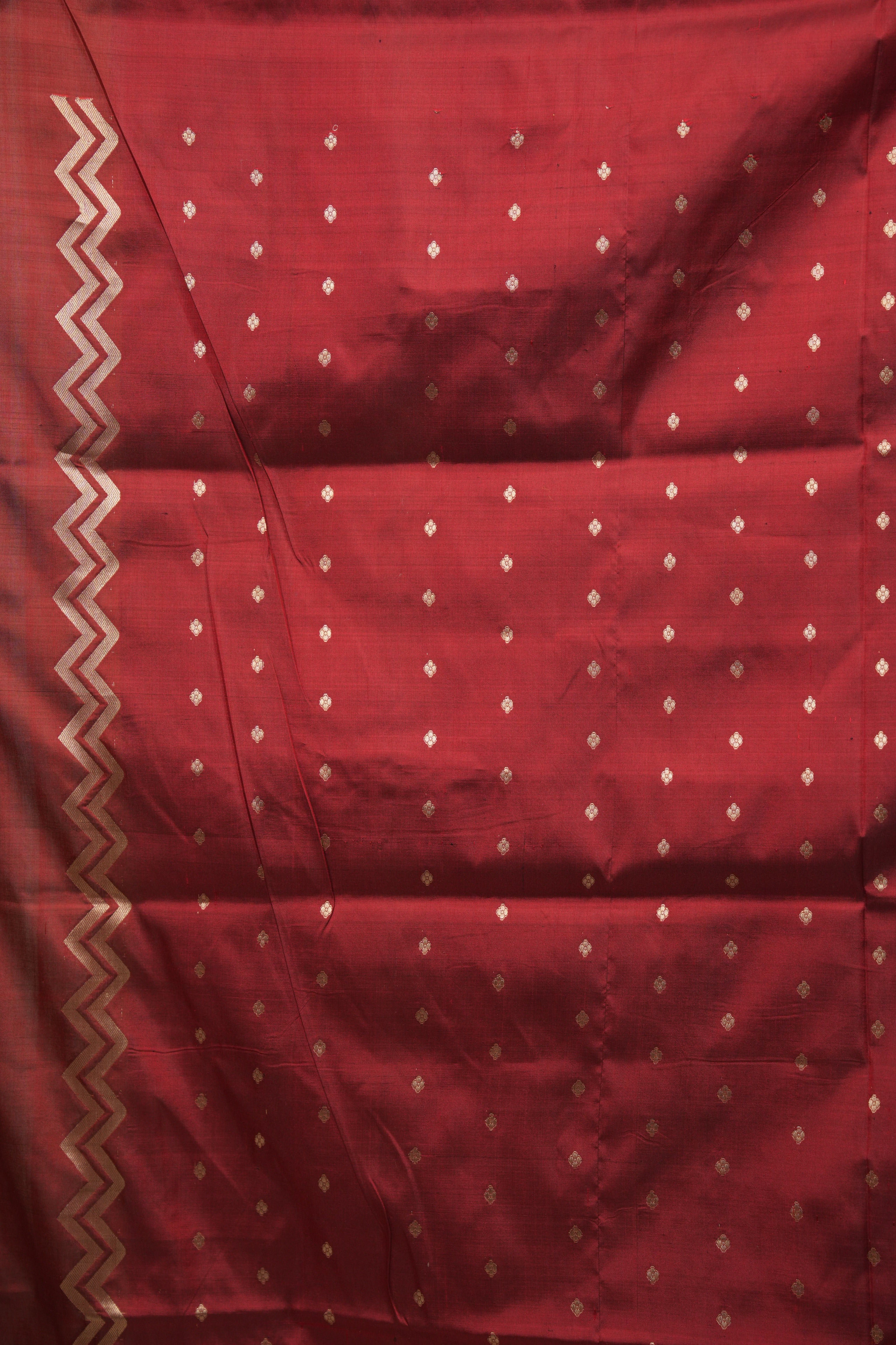 Purple Banarasi Silk Saree - SRPBSS986
