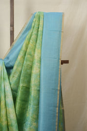 Blue Multicolor Tussar Silk Saree - SRBMTSS1762