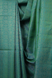Two Tone Turquoise Soft Silk Saree - SRTTTSSS430