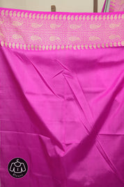 Grey Banarasi Silk Saree - SRGBSS988