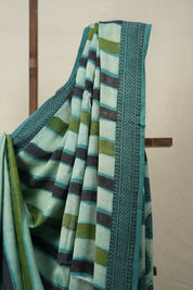 Multicolor HBP Modal Silk Saree - SRMMSS502
