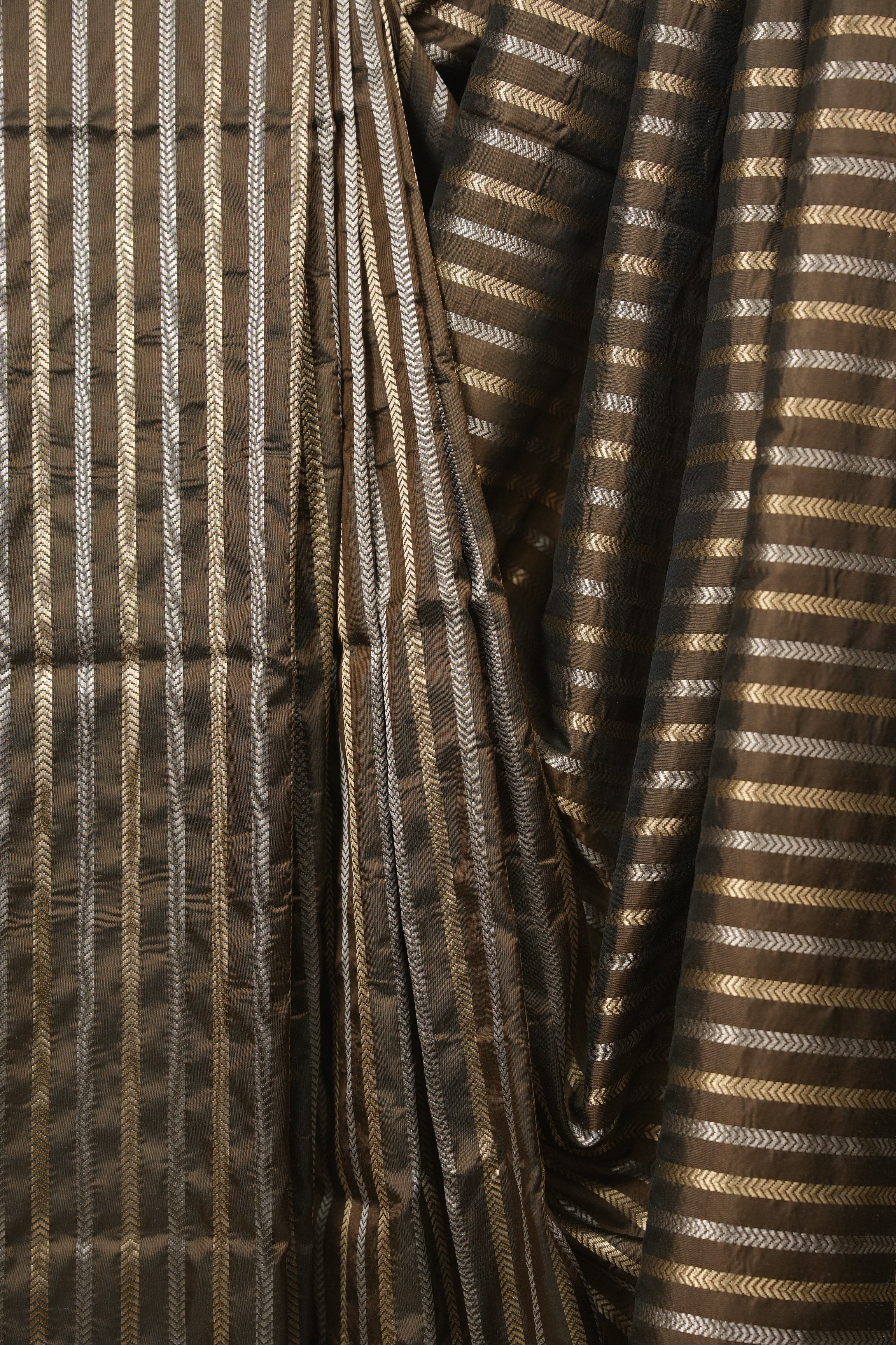 Coffee Brown Banarasi Silk Saree - SRCBBSS997