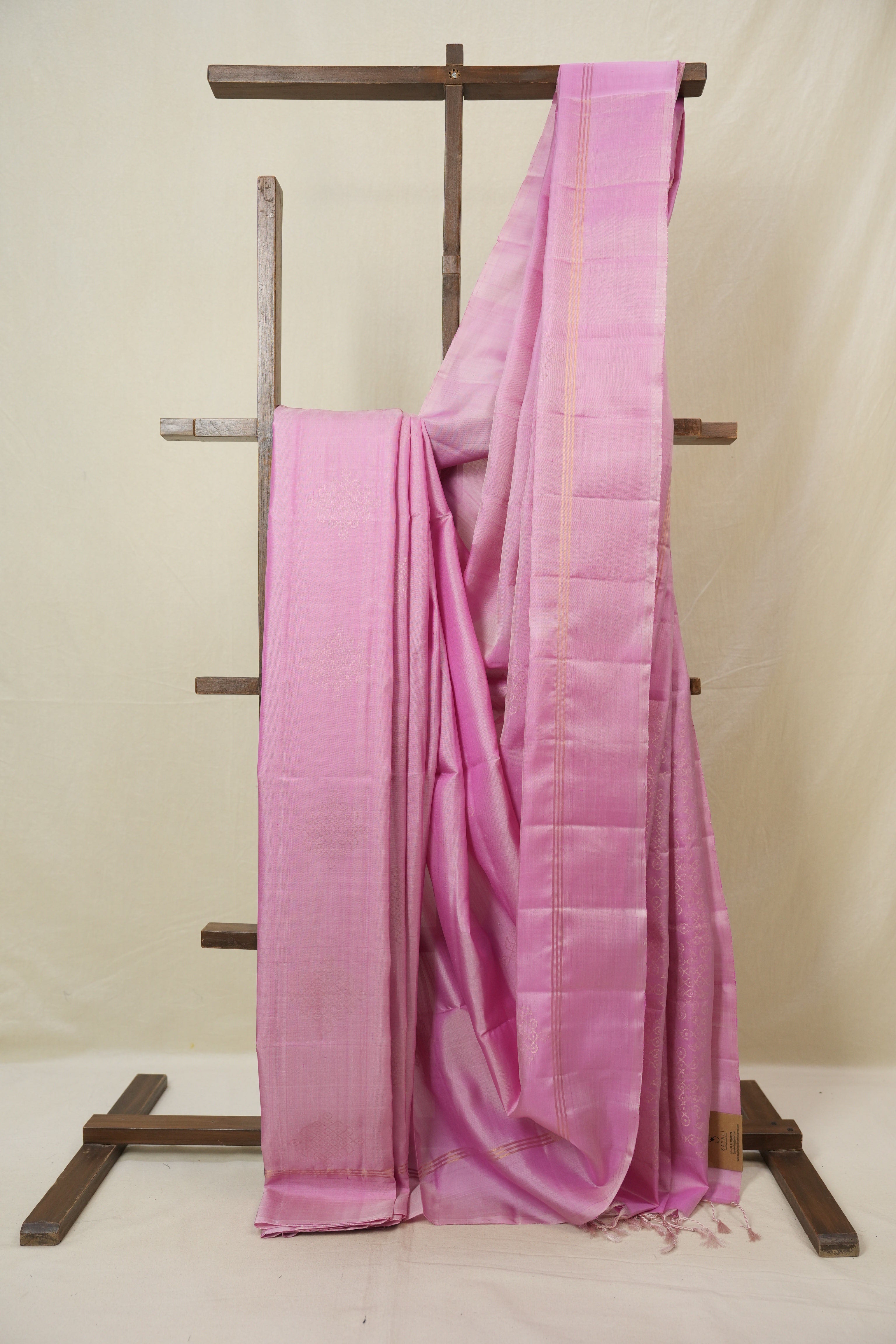 Pink Soft Silk Saree - SRPSSS427