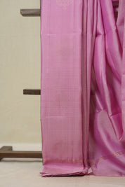 Pink Soft Silk Saree - SRPSSS427