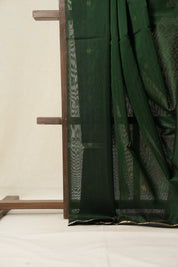 Green Maheshwari Saree - SRGMS655