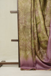 Dusty Pink Multicolor Tussar Silk Saree - SRDPMTSS1763