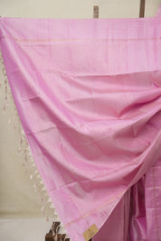 Pink Soft Silk Saree - SRPSSS427