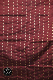 Maroon Banarasi Silk Saree - SRMBSS996