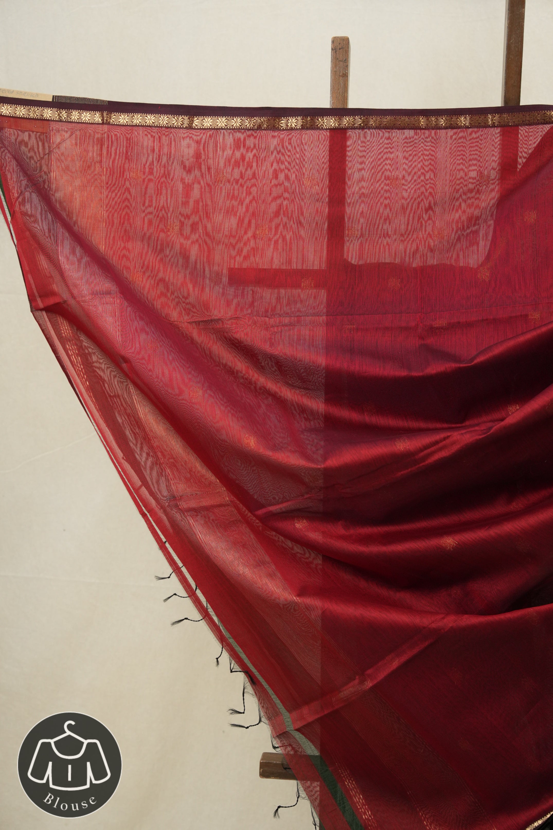 Green Maheshwari Saree - SRGMS655