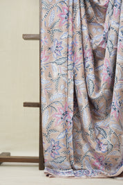 Beige HBP Modal Silk Saree - SRBMSS570