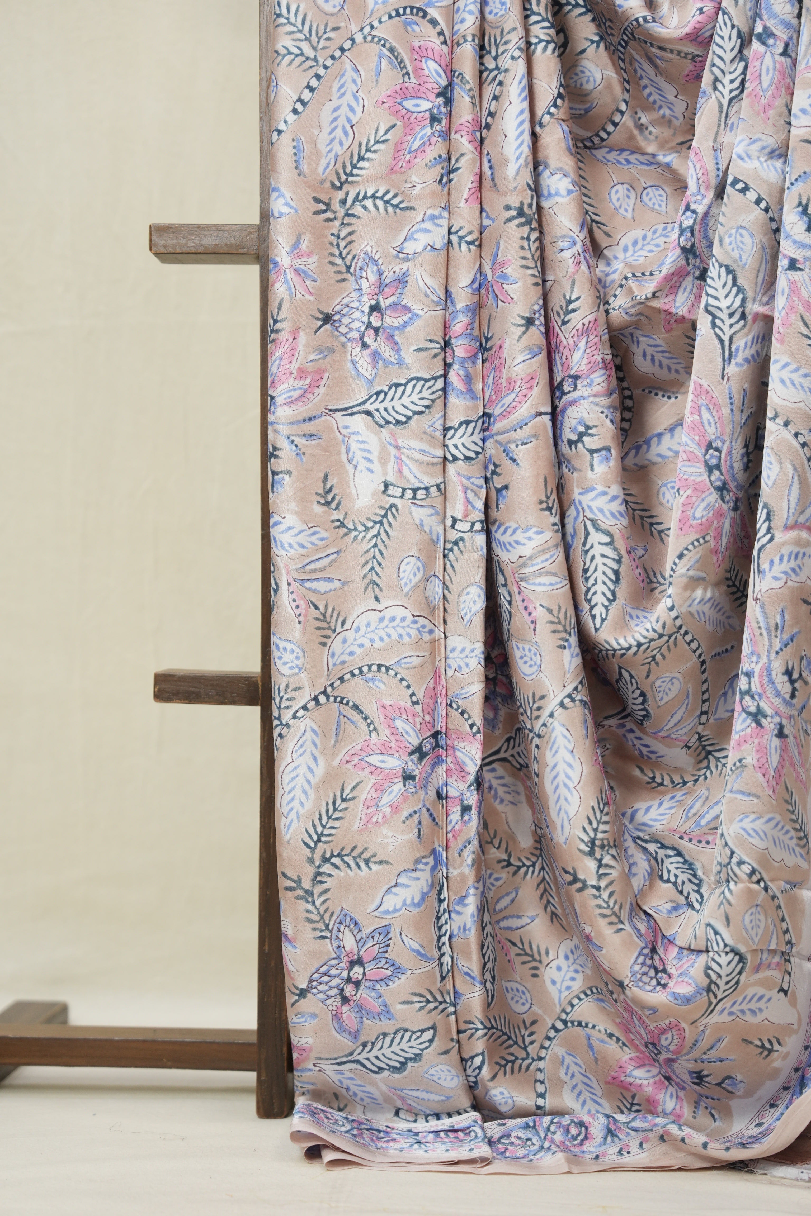 Beige HBP Modal Silk Saree - SRBMSS570
