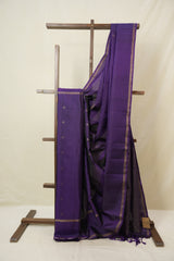 Violet Soft Silk Saree - SRVSSS426