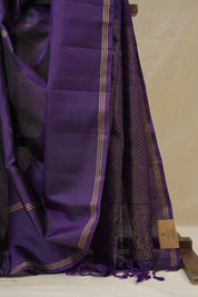 Violet Soft Silk Saree - SRVSSS426