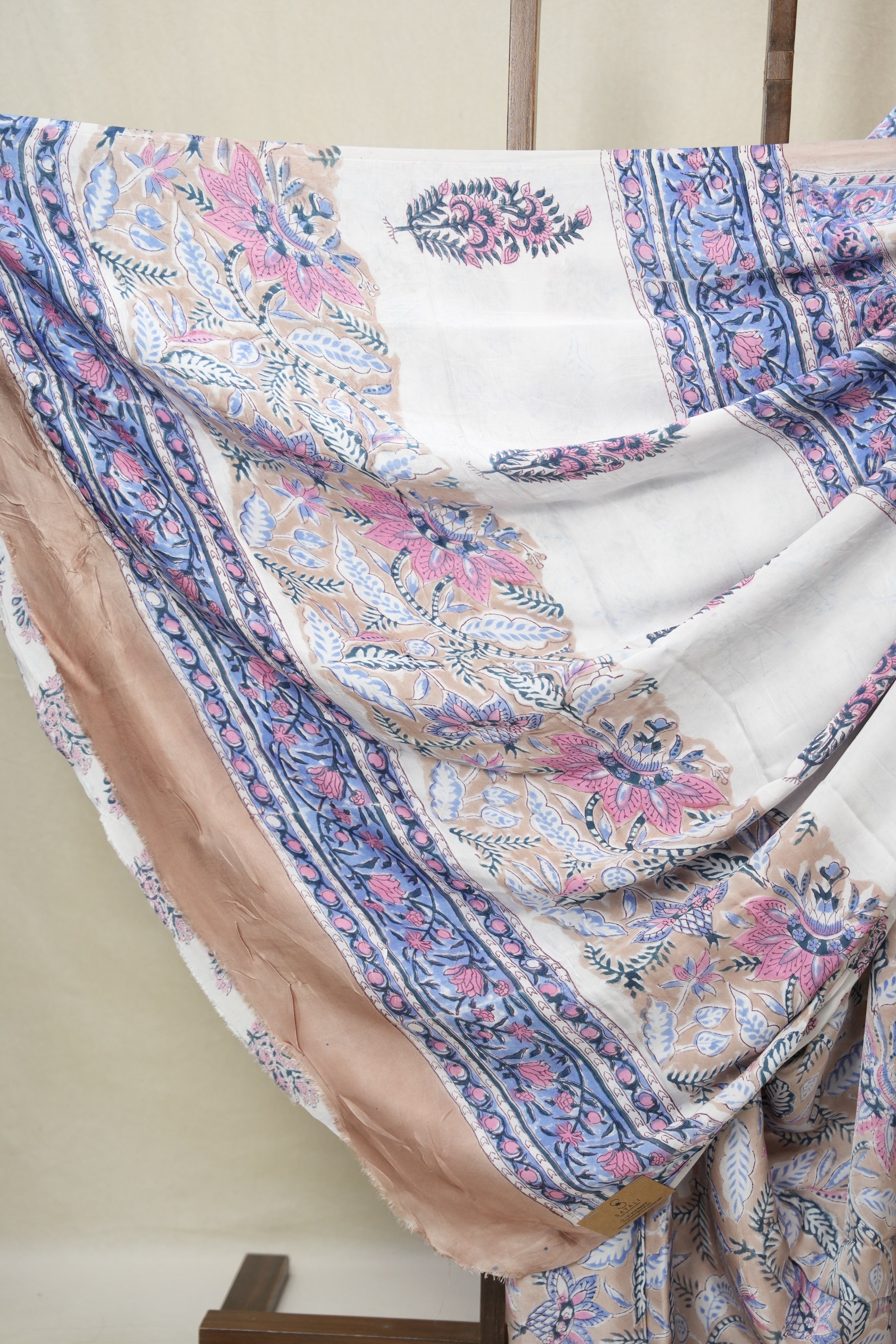 Beige HBP Modal Silk Saree - SRBMSS570