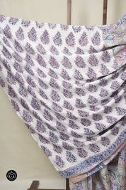 Beige HBP Modal Silk Saree - SRBMSS570