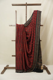 Maroon HBP Modal Silk Saree - SRMMSS569