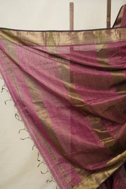 Magenta Maheshwari Tissue Saree - SRMMTS719