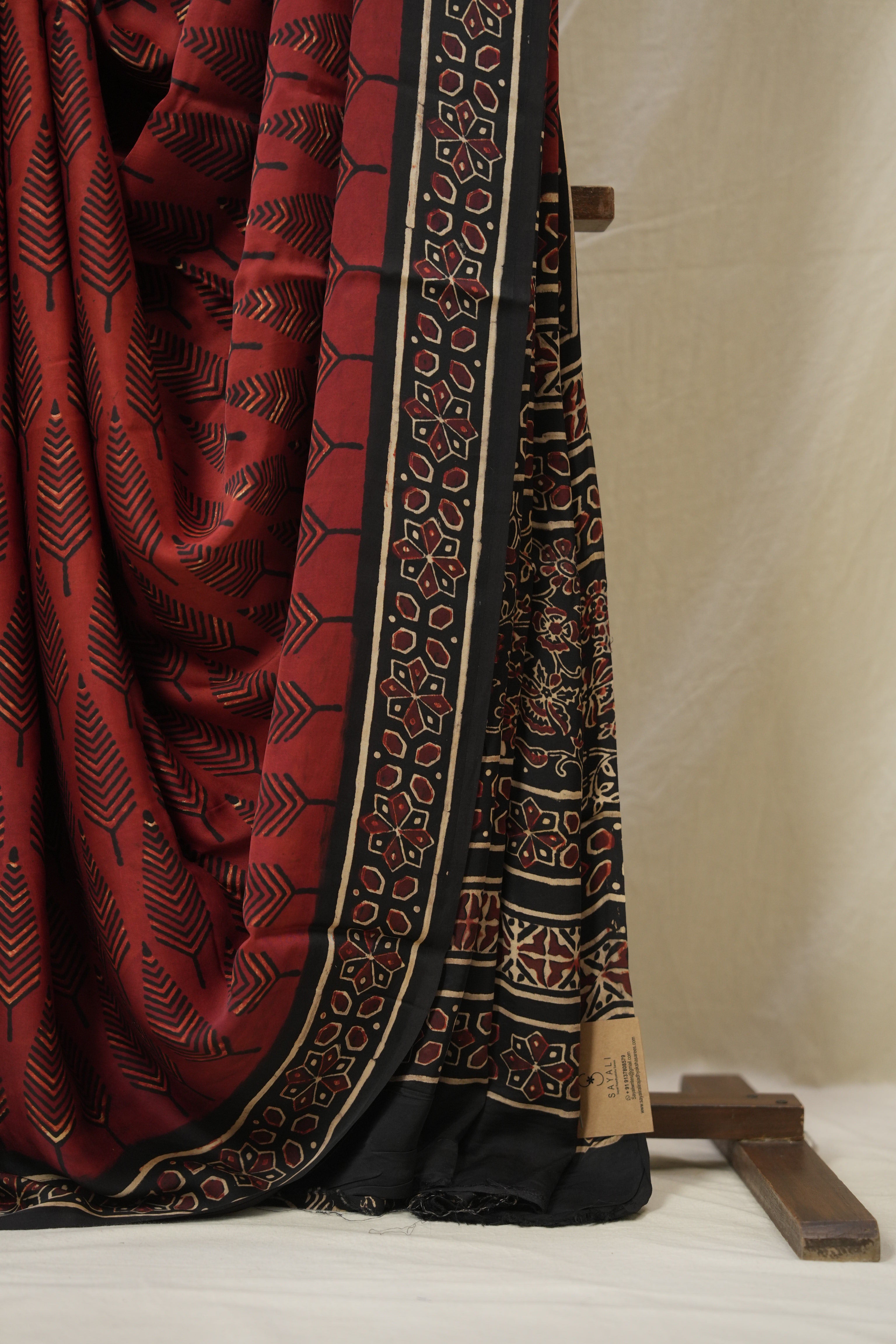 Maroon HBP Modal Silk Saree - SRMMSS569