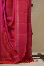 Two Tone Pink Soft Silk Saree - SRTTPSSS425