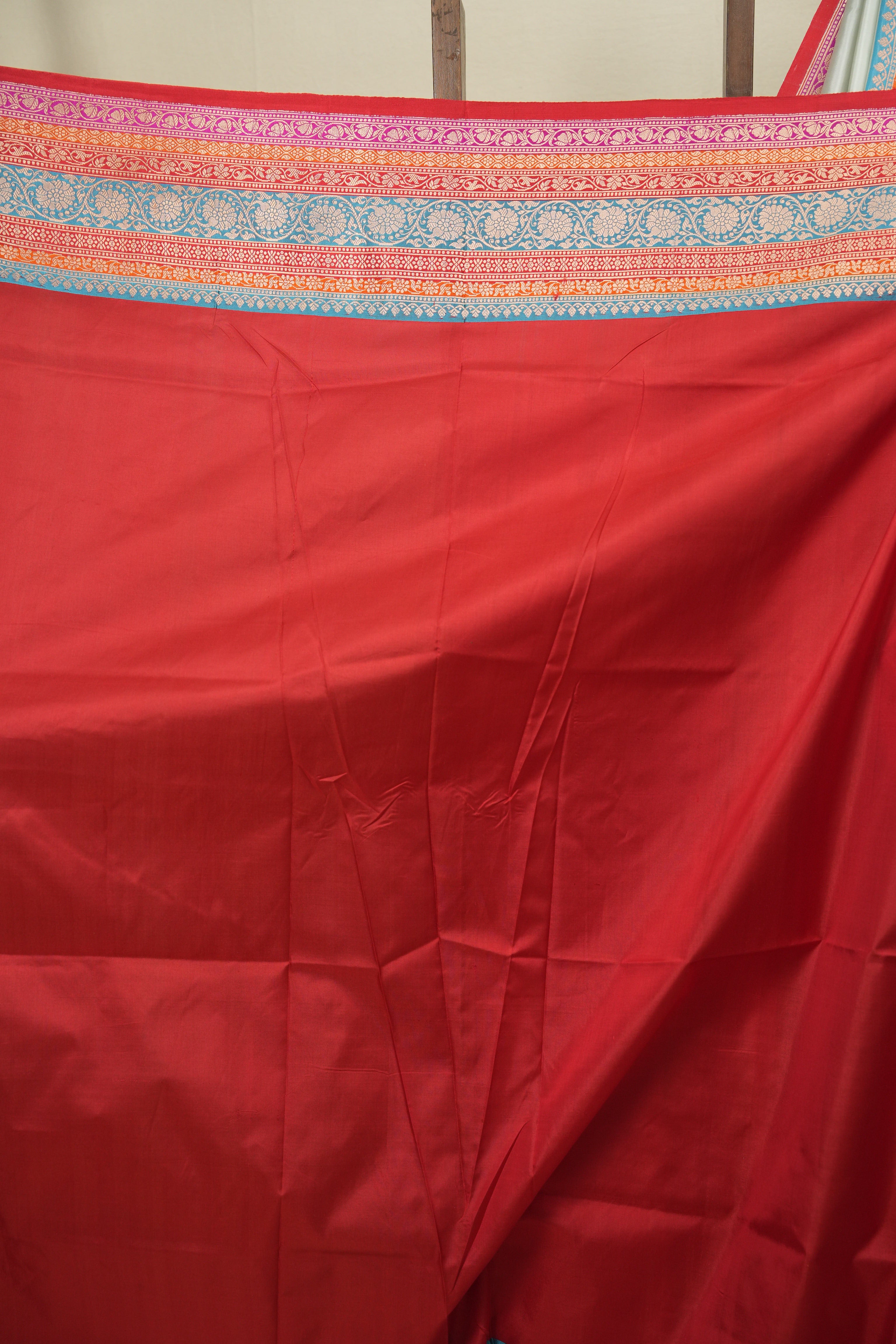 Sea Blue Banarasi Silk Saree - SRSBBSS992