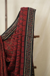 Maroon HBP Modal Silk Saree - SRMMSS569