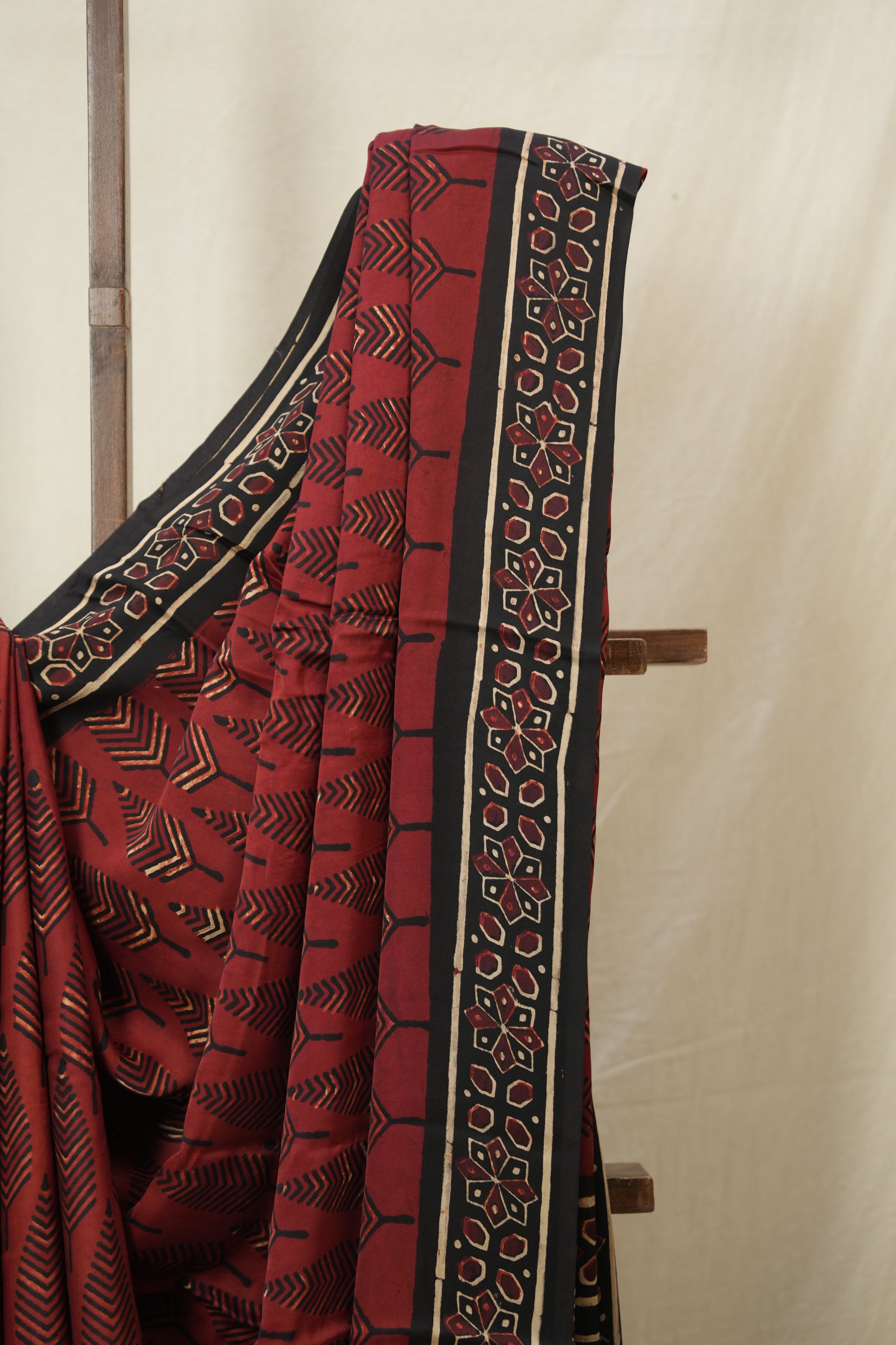 Maroon HBP Modal Silk Saree - SRMMSS569
