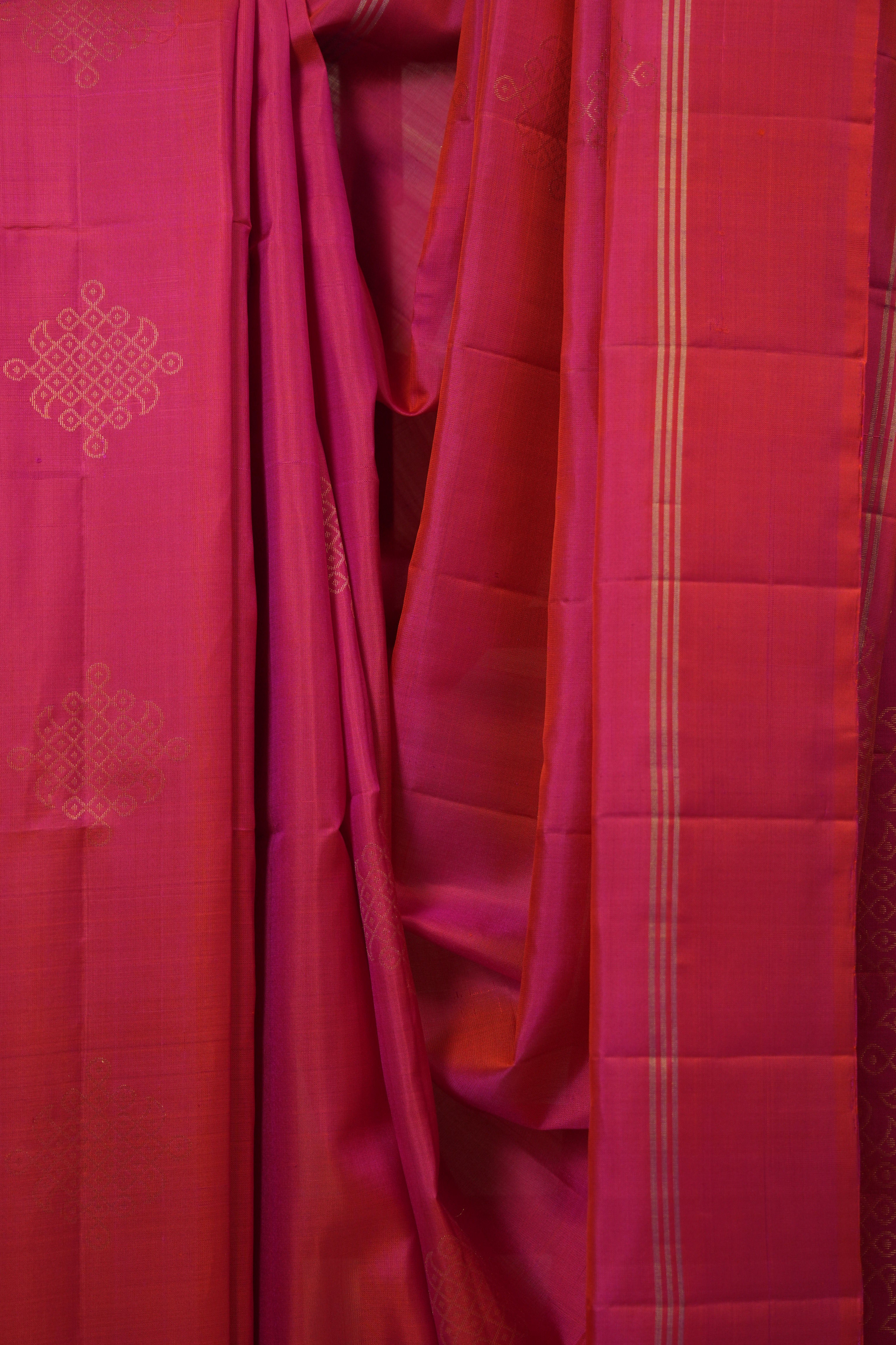 Two Tone Pink Soft Silk Saree - SRTTPSSS425