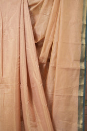 Baby Pink Maheshwari Tissue Saree - SRBPMTS718