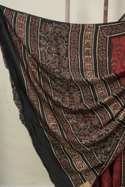 Maroon HBP Modal Silk Saree - SRMMSS569