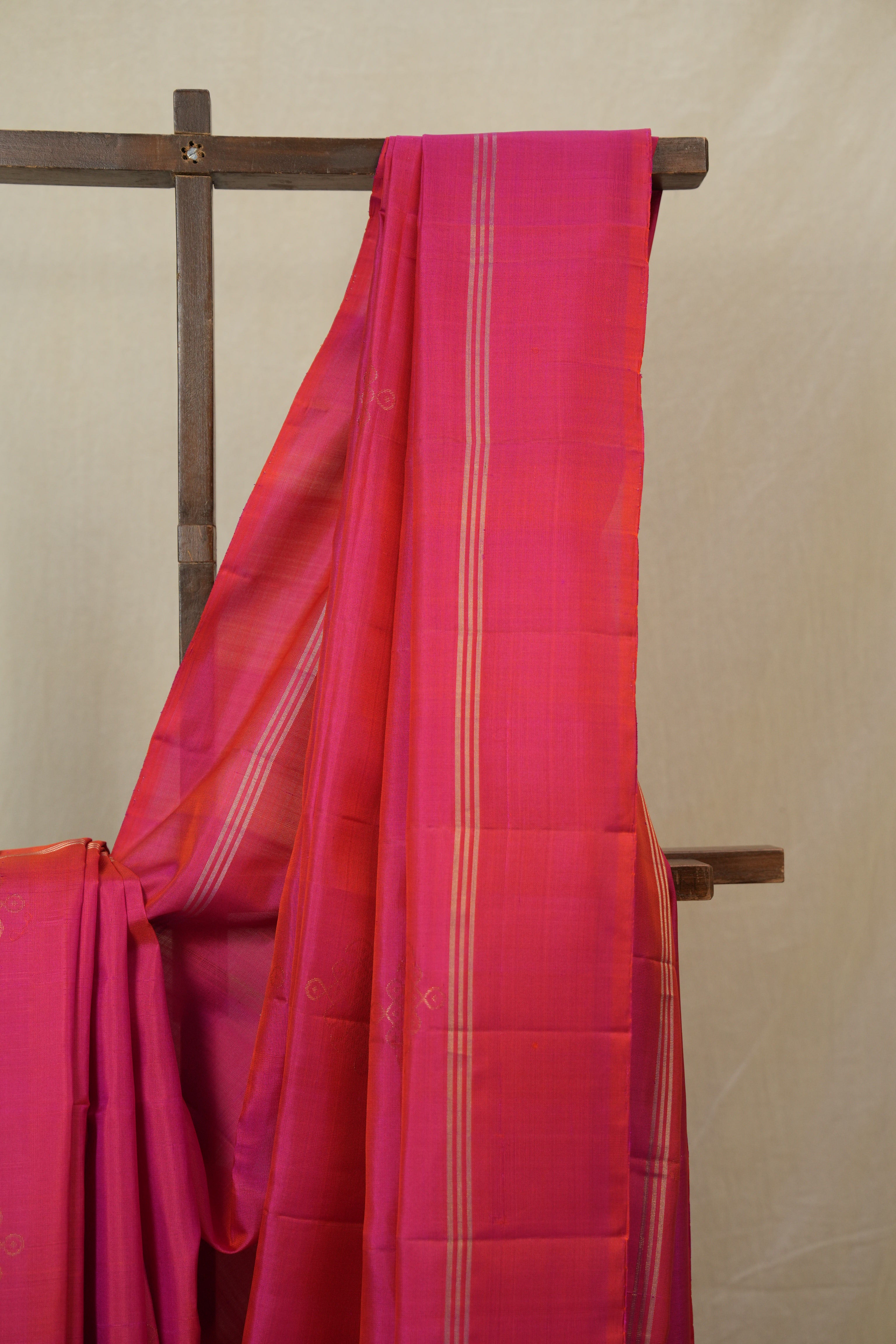 Two Tone Pink Soft Silk Saree - SRTTPSSS425