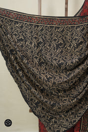 Maroon HBP Modal Silk Saree - SRMMSS569