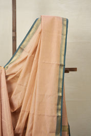Baby Pink Maheshwari Tissue Saree - SRBPMTS718